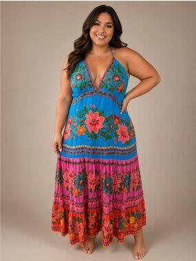 dante maxi dress Dante Maxi Dress French Blue Stripe – LUXMII